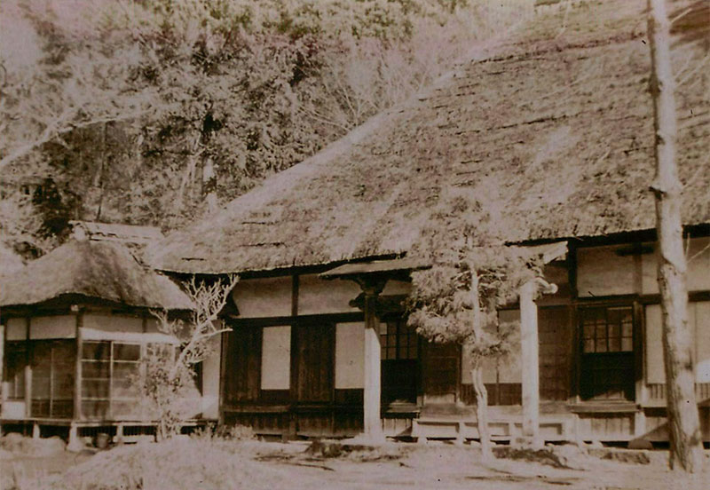 昭和30年頃の妙圓寺境内の様子